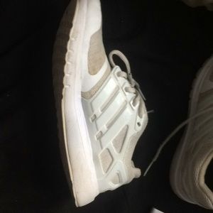 White adidas sneakers